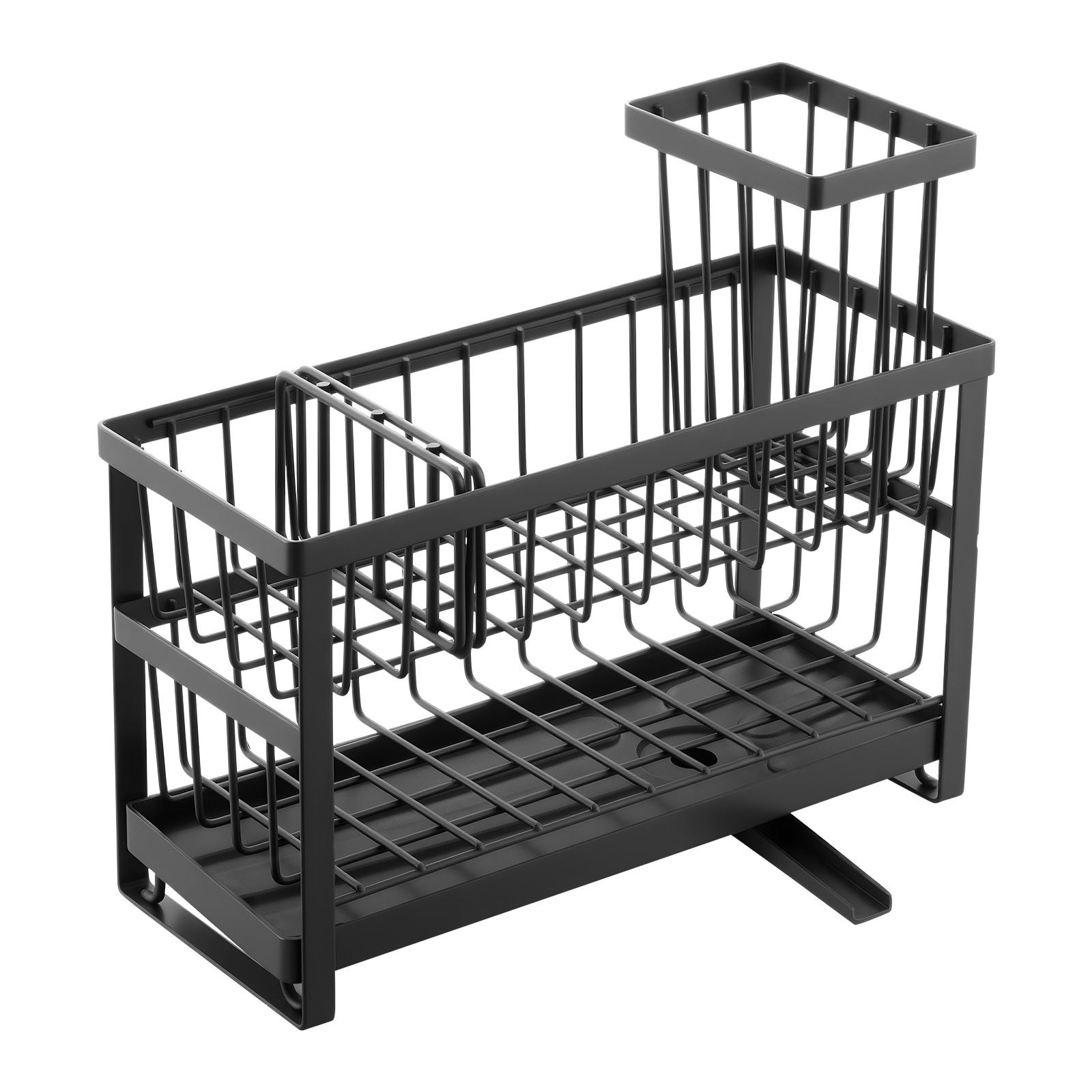 Kitchen Sink Caddy Organizer Sponge Holder For Kitchen Essentials Storage_voghion.com